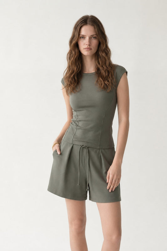 Antioch Basic Shorts Set