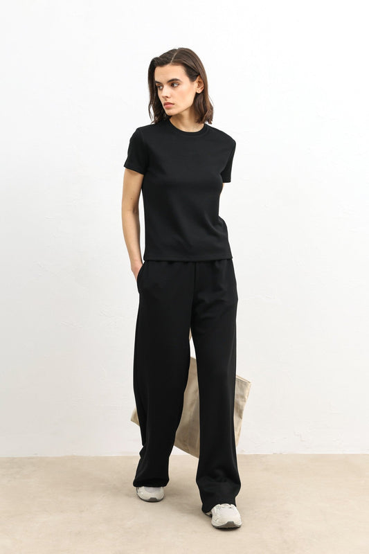 Antioch Women's Draped Sweatsuit Set