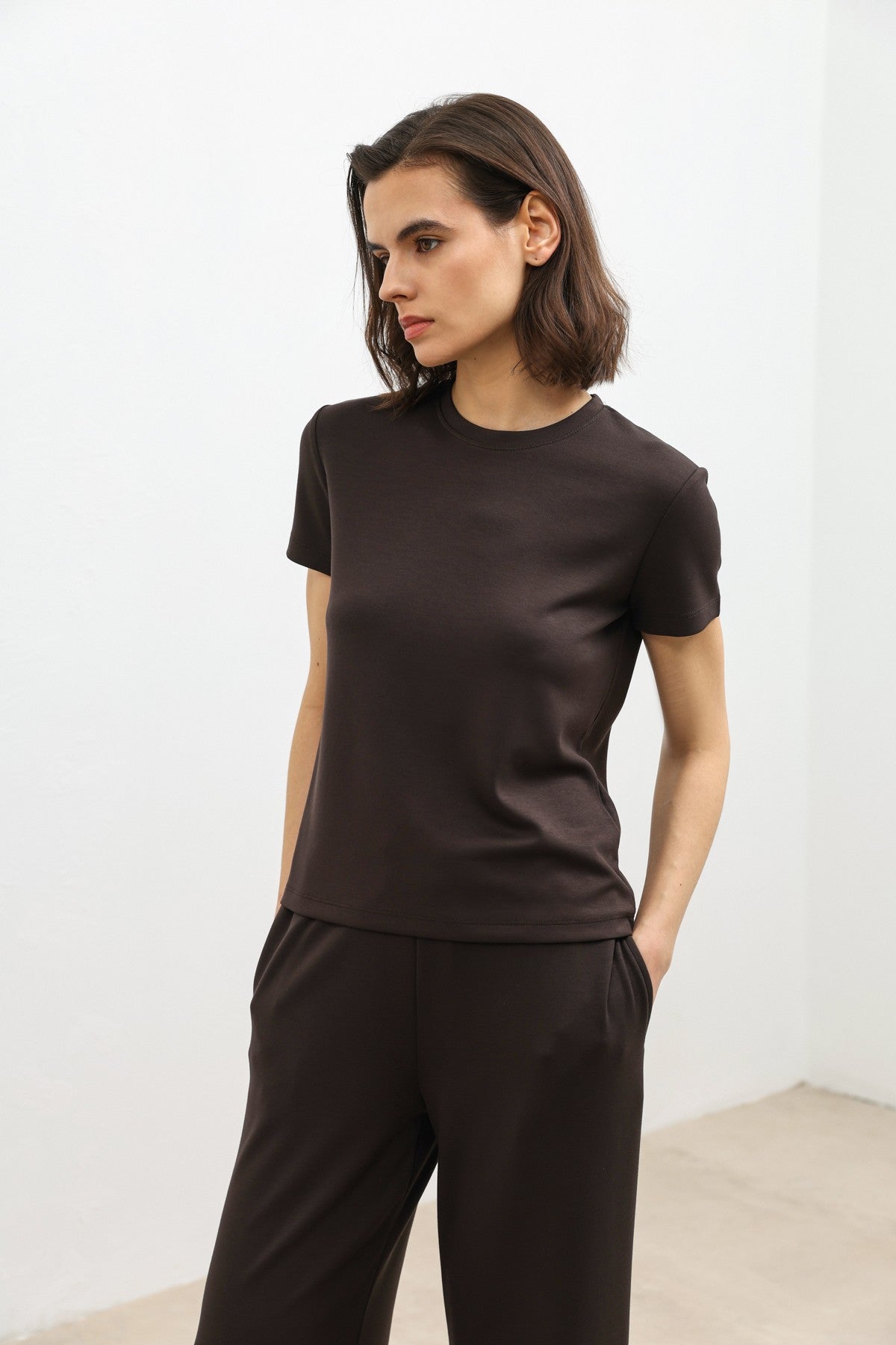 Antioch Women's Draped Sweatsuit Set