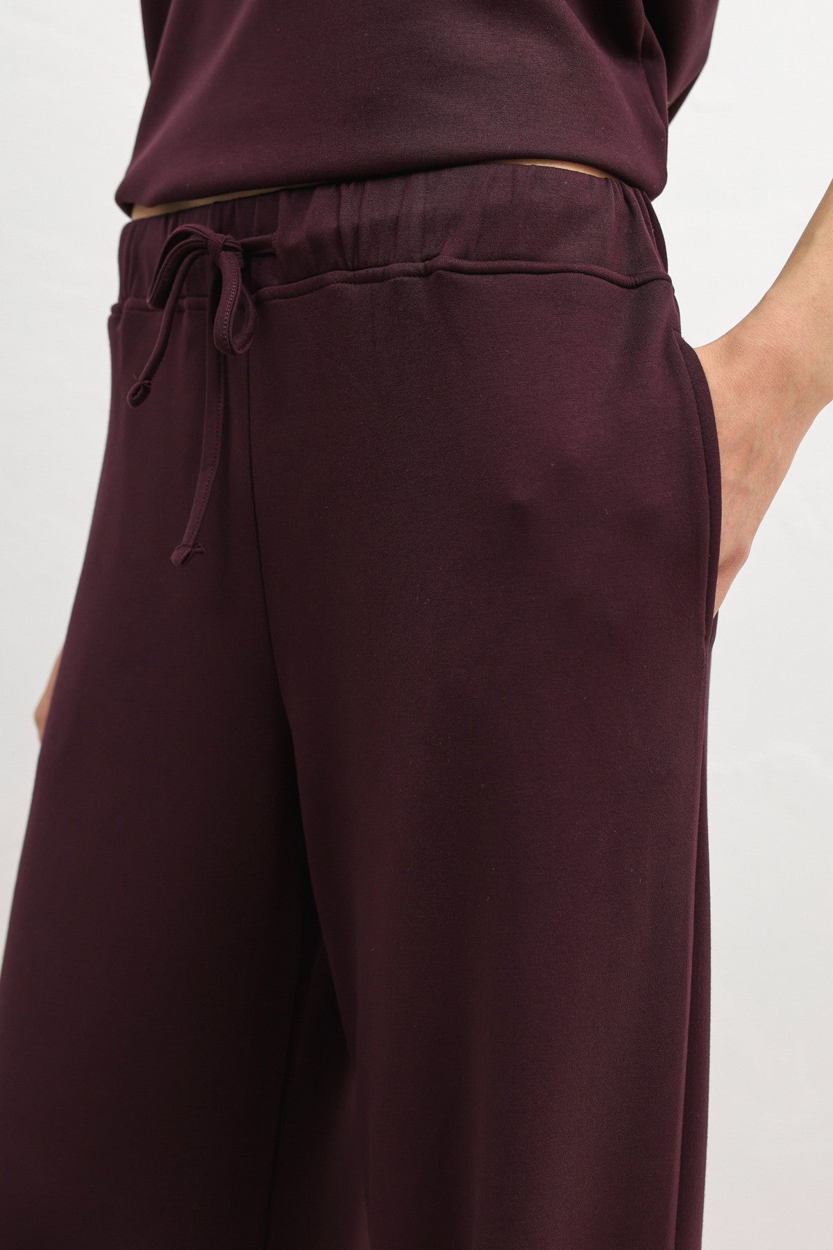 Antioch Women's Draped Sweatsuit Set
