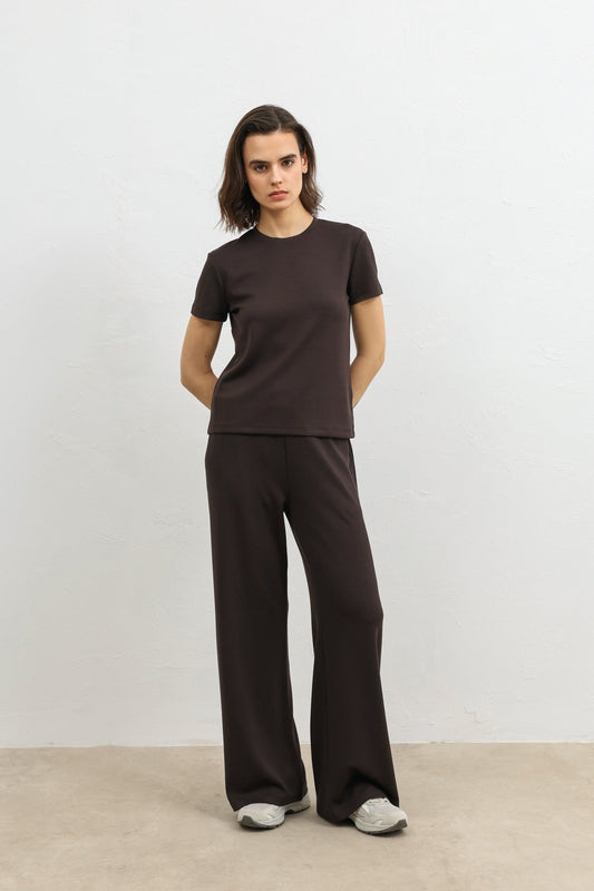 Antioch Women's Draped Sweatsuit Set