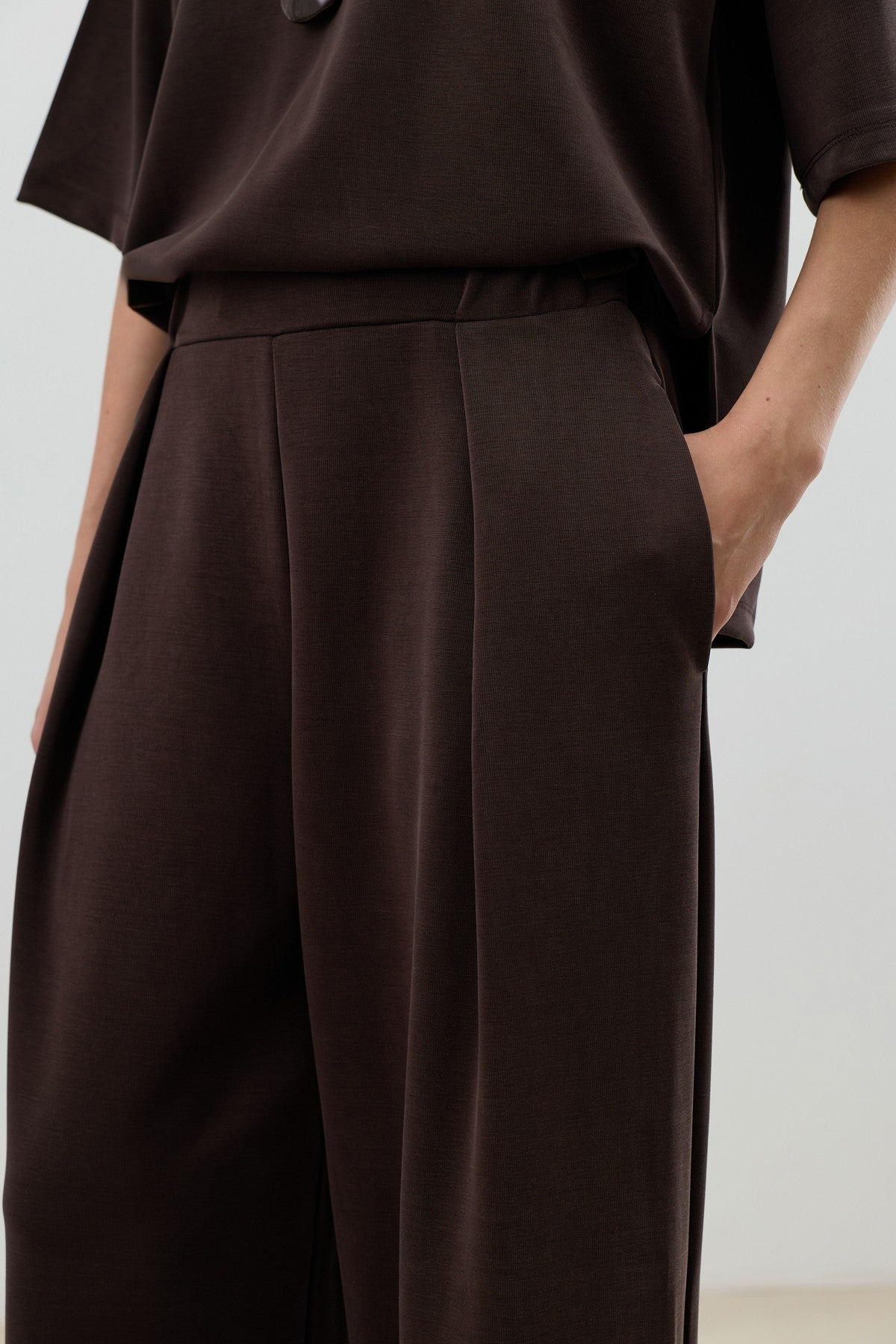 Antioch Modal-Blend T-Shirt and Pants Set for Women