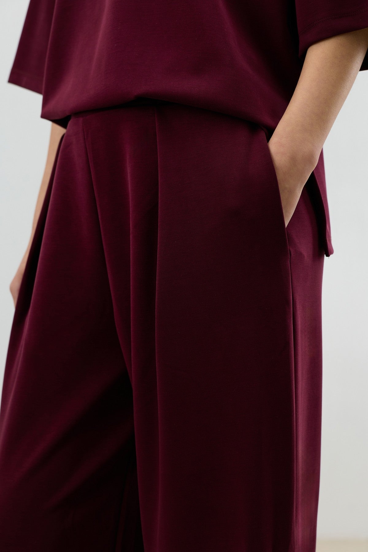 Antioch Modal-Blend T-Shirt and Pants Set for Women