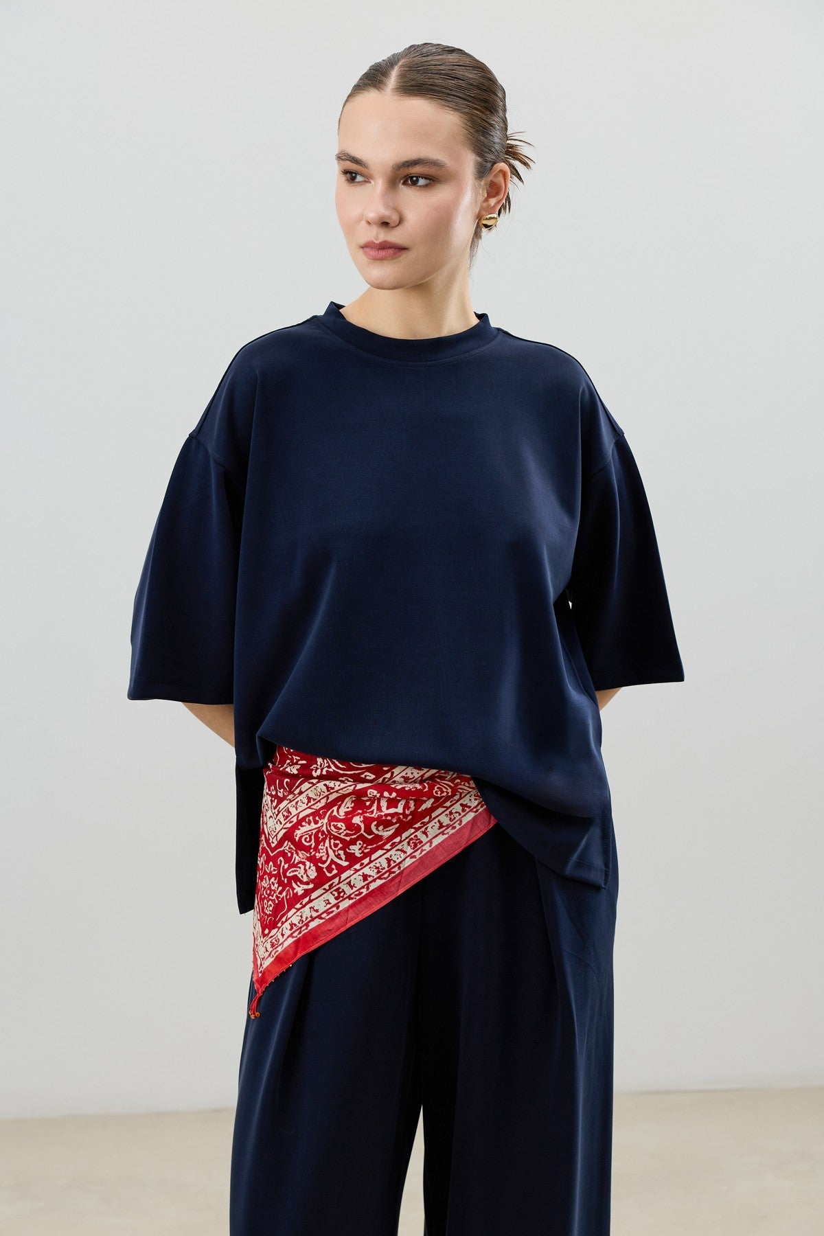 Antioch Modal-Blend T-Shirt and Pants Set for Women