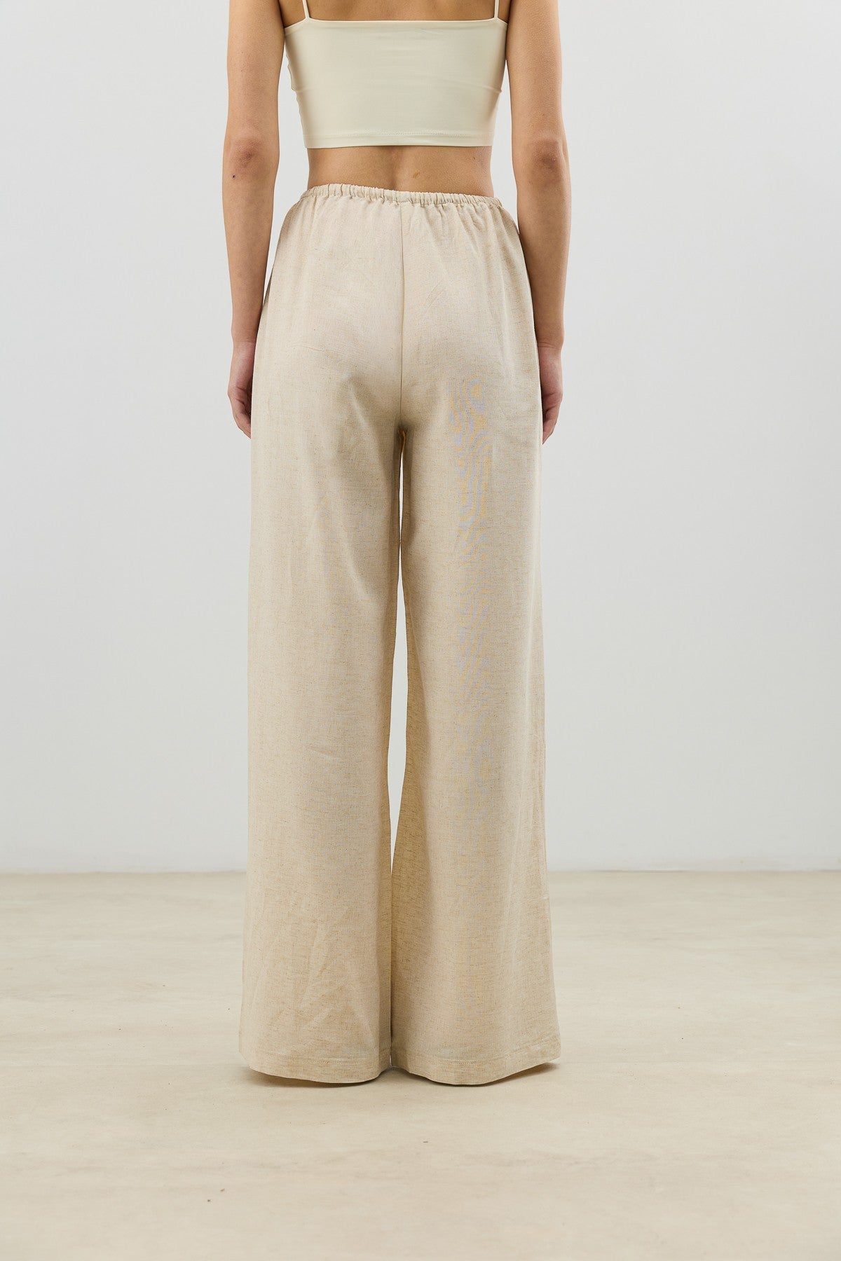 Antioch Linen-Blend Women's Shirt and Pants Set