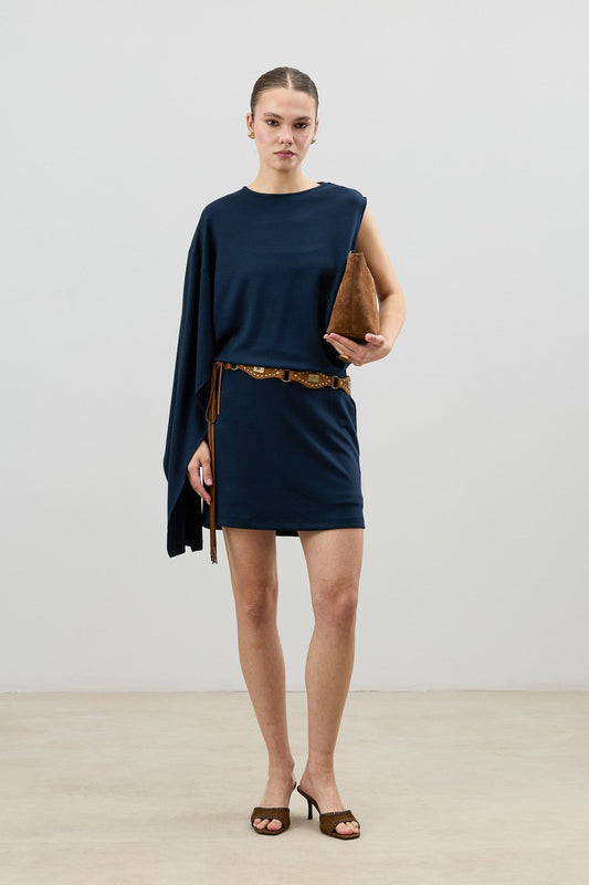 Asymmetrical One-Shoulder Women's Set