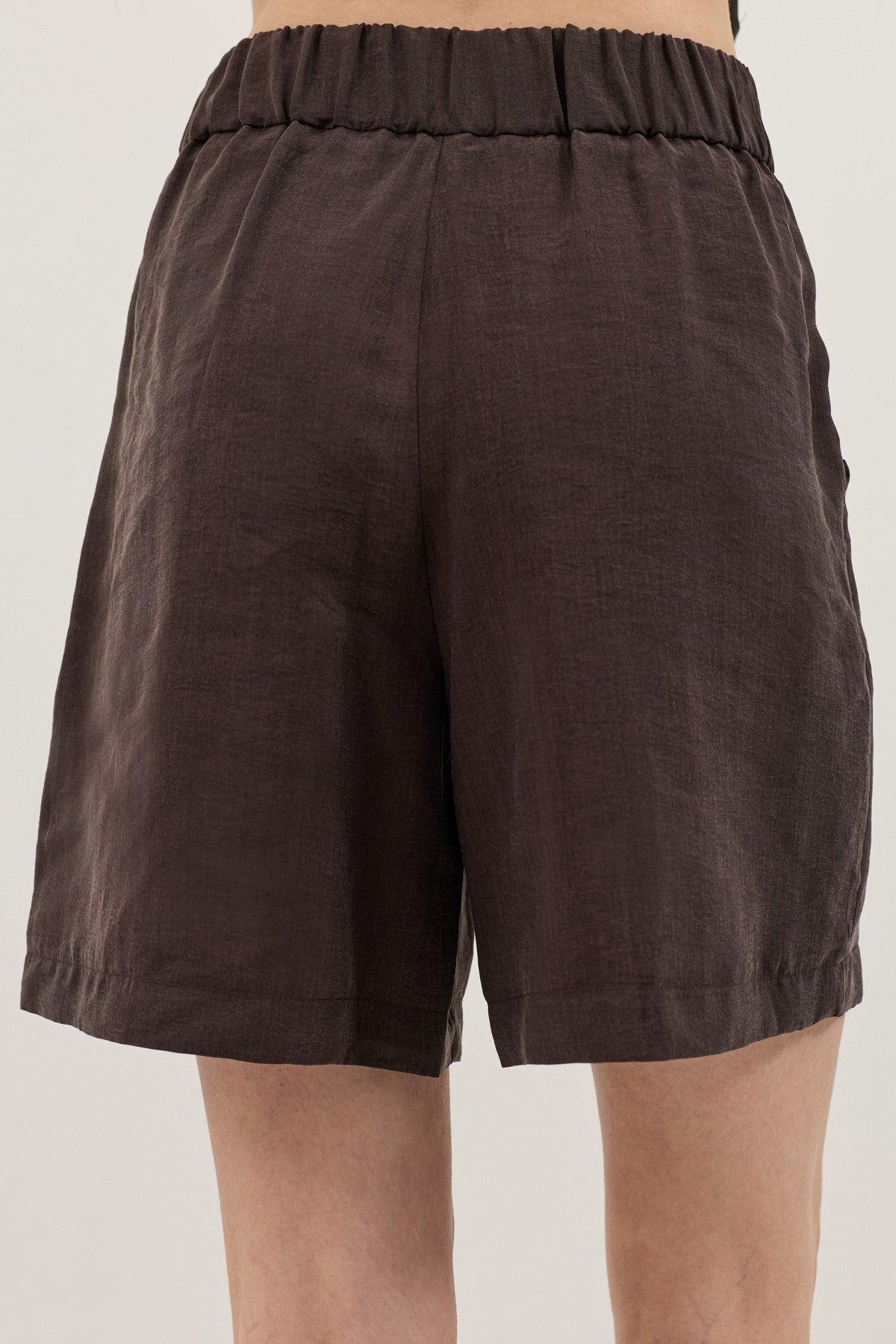 Pleated Vest and Shorts Set for Women