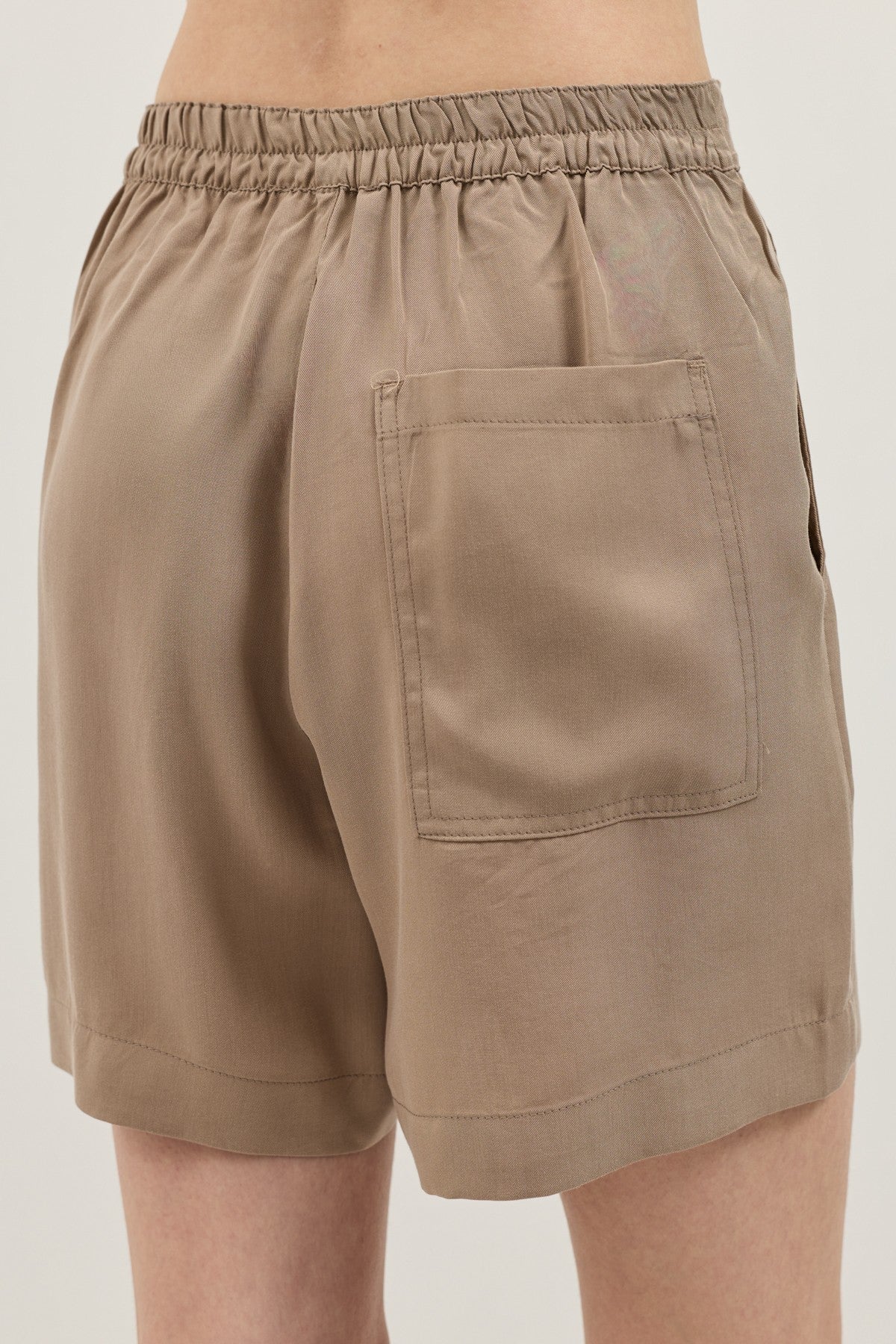 100% Lyocell Shirt and Shorts Set for Women