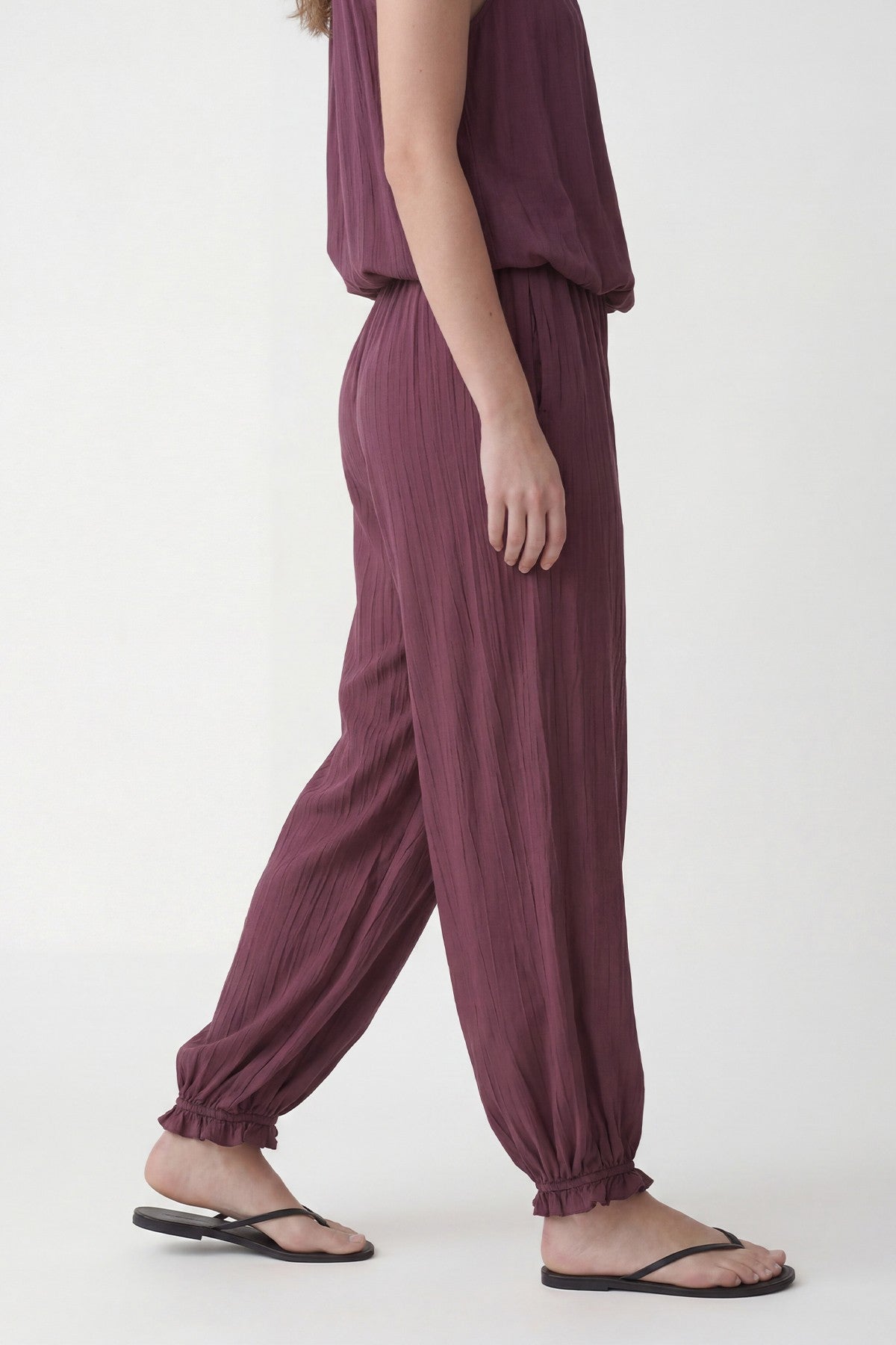 100% Lyocell Blouse and Pants Set