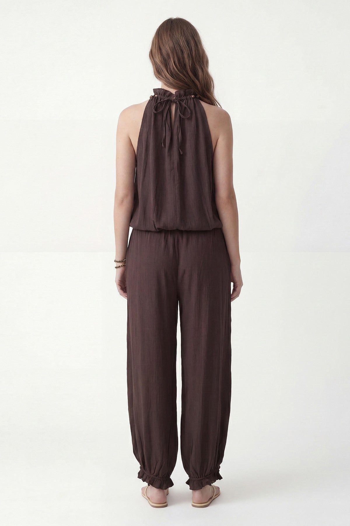 100% Lyocell Blouse and Pants Set