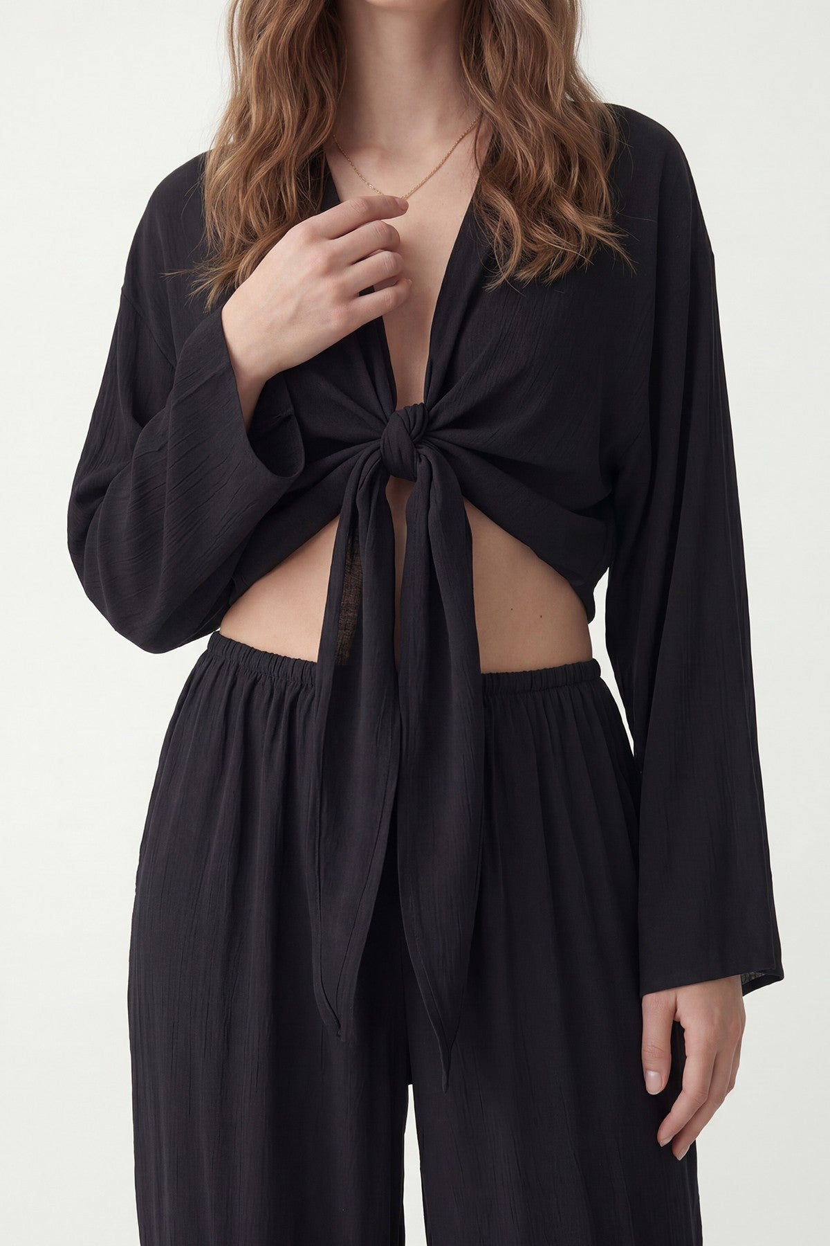 Women's Matching Blouse and Pants Set