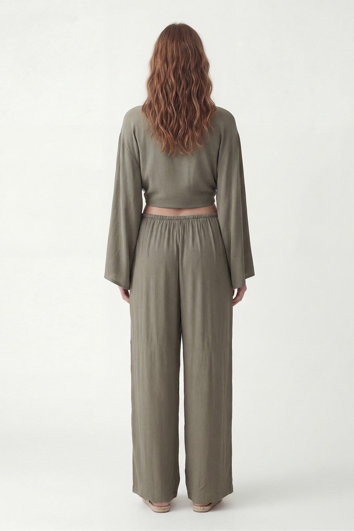 Women's Matching Blouse and Pants Set