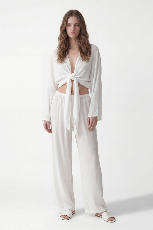 Women's Matching Blouse and Pants Set
