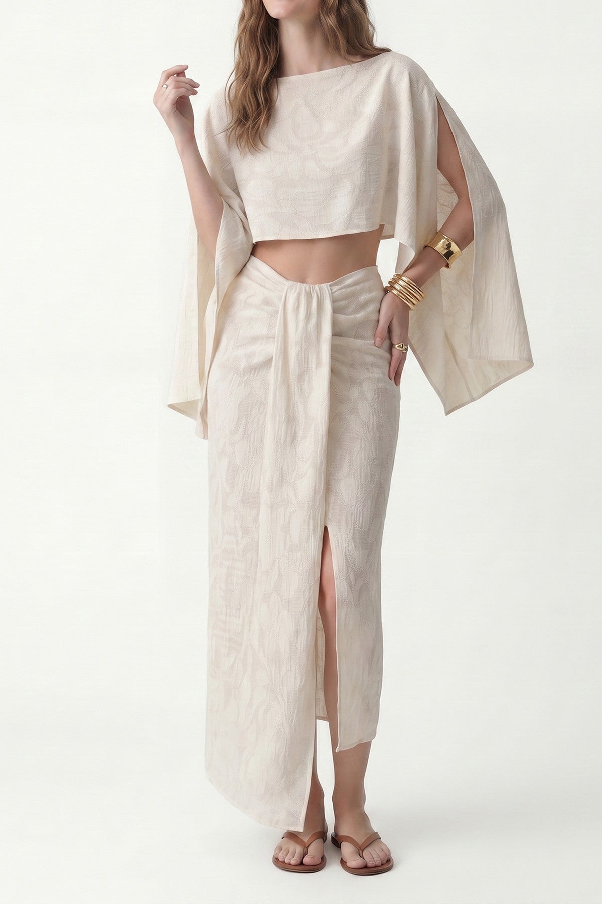 Textured Pareo Set